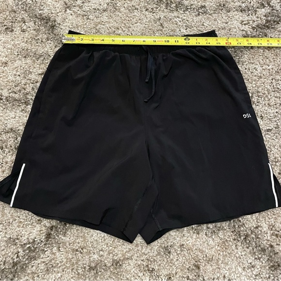 DSG Men's Athletic 2 in 1 Shorts with Liner Black - Medium - Picture 2 of 7